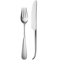 Steel Fork Silver PNG Image High Quality