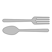 Fork Vector Silver Free Download Image