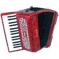Pic Red Accordion PNG Image High Quality
