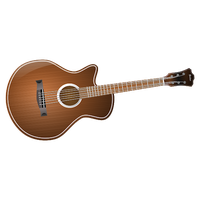 Guitar Brown Vector Acoustic Download Free Image