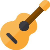 Guitar Acoustic Vector PNG Image High Quality