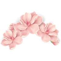 Pink Flower Art Vector Free Download Image