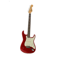 Guitar Electric Red PNG Image High Quality