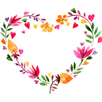 Heart Flower Photos Free Download PNG HD
