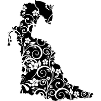 Flower Silhouette Free Download PNG HD