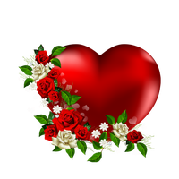 Heart Flower Love Free Download PNG HQ