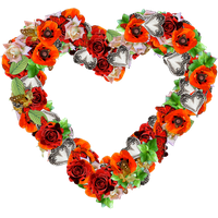Heart Flower Romantic Free HQ Image