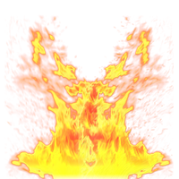 Flame Yellow PNG Image High Quality