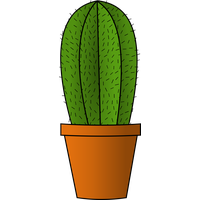 Vector Plant Cactus Green Free Transparent Image HD