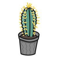 Vector Plant Prickly Cactus Free HD Image