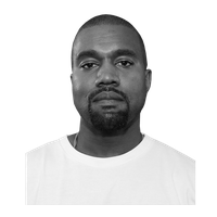 Kanye American Rapper West Free Download PNG HD