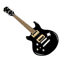 Guitar Black Rock Free HQ Image