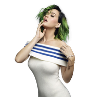 Hair Katy Perry Green HD Image Free