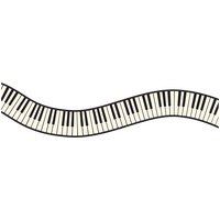 Piano Vector PNG Image High Quality