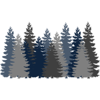 Vector Tree Forest PNG Free Photo