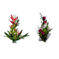 Funeral Flowers Bunch PNG Image High Quality