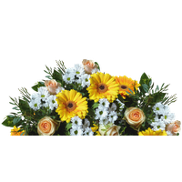Funeral Flowers Bunch Free Transparent Image HD