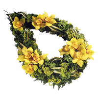 Funeral Wreath Flowers HQ Image Free