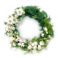 Funeral Wreath Flowers Free Download PNG HQ