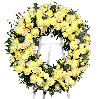 Funeral Wreath Flowers Free Download PNG HD