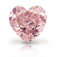 Pink Heart Gemstone PNG Image High Quality