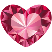Pink Heart Gemstone Download HD