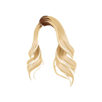 Hair Picture Blonde PNG File HD