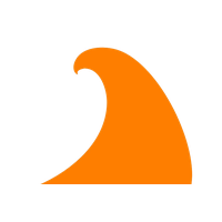 Orange Wave Free Download PNG HQ
