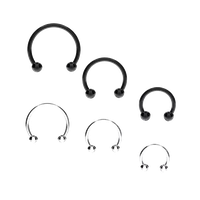 Ring Septum Piercing PNG Image High Quality