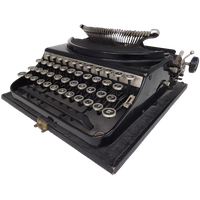 Antique Portable Typewriter Free Clipart HD