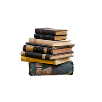 Antique Book Stack Free HQ Image