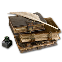 Antique Book Stack Free Clipart HD