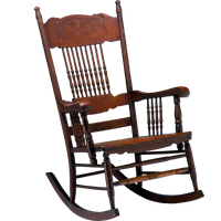 Antique Photos Chair Swing PNG File HD