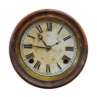 Antique Clock PNG Download Free