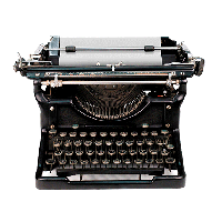 Antique Pic Typewriter Free Download PNG HQ