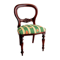 Wooden Antique Chair PNG File HD