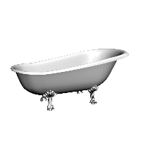 Vector White Bathtub PNG Download Free