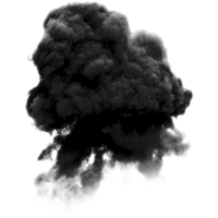Explosion Black Smoke Free Download PNG HQ