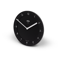 Wall Black Numbers Clock Download HD