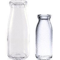 Glass Bottle Empty PNG Image High Quality