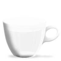 White Empty Cup PNG Image High Quality