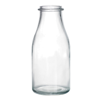 Water Glass Bottle Empty PNG Image High Quality