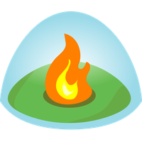 Vector Campfire Free PNG HQ
