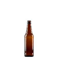 Brown Bottle Empty Glass PNG Download Free