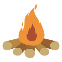 Vector Wood Campfire Free HQ Image