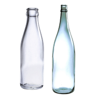Glass Bottle Translucent PNG Image High Quality
