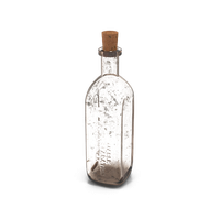 Glass Bottle Translucent Free PNG HQ