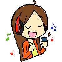 Girl Vector Music Listening PNG Free Photo