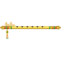 Vector Bamboo Flute Free Download Image