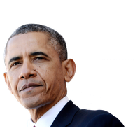 Barack Face Closeup Obama PNG Free Photo